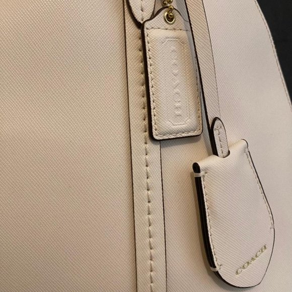 Coach Cream Tote Bag - Picture 2 of 16